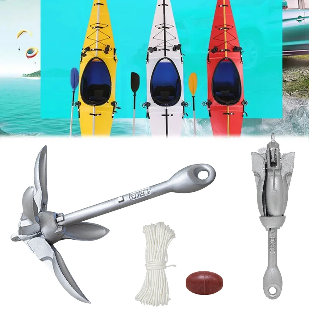Fishing Kayak Anchor - 0.7 KG 1.5 KG Paslanmaz Çelik