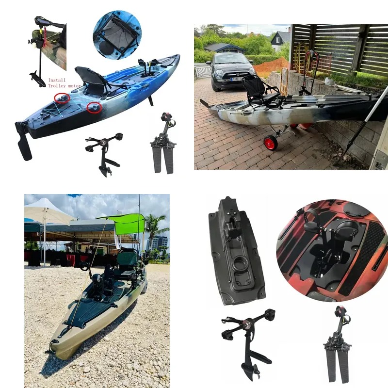 Fishing Kayak Seat - Tek Pedallı Elektrikli Motor Balıkçılık Motoru