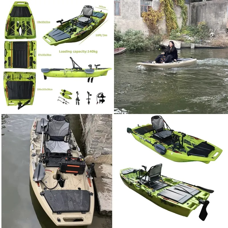 Fishing Kayak Pedal Drive - 10ft Fin Pervaneli Pedal Sürüşlü Kayak