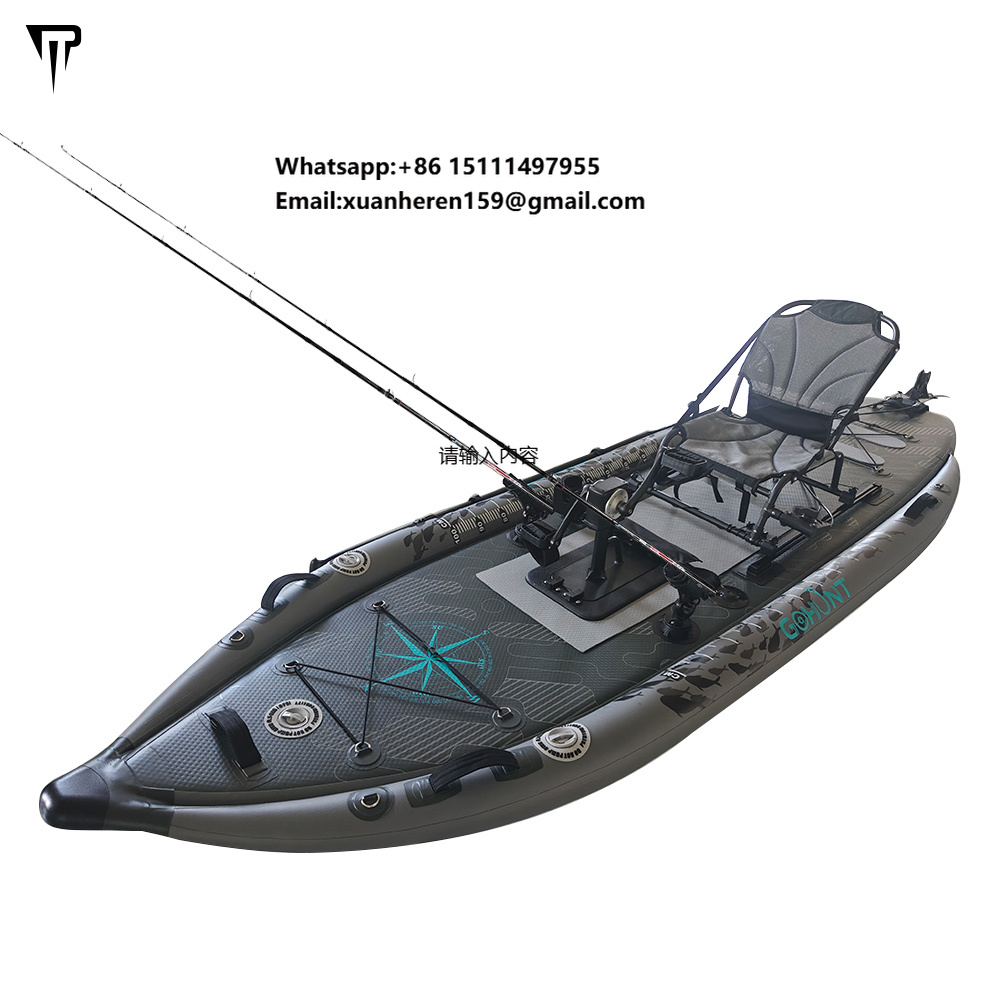 Fishing Kayak Pedal Drive - JTRDA 2024 Yeni Şişme Kayak Pesca