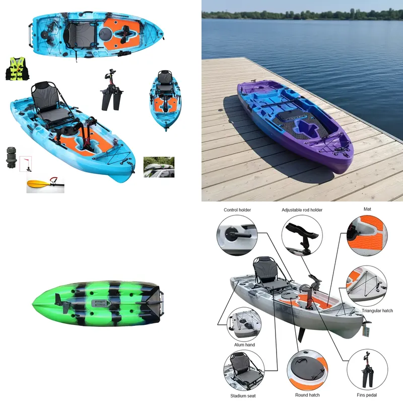 Fishing Kayak Sit In - Viking Ocean Tek Kişilik Sit-On-Top HDPE