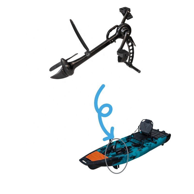 Fishing Kayak Pedal Drive - LSF Ucuz J-11 Alüminyum Pervaneli Pedal