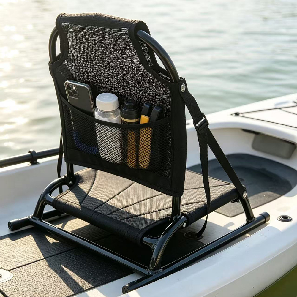 Fishing Kayak Paddle - Alüminyum Taşınabilir Sırt Destekli Koltuk Minderi,