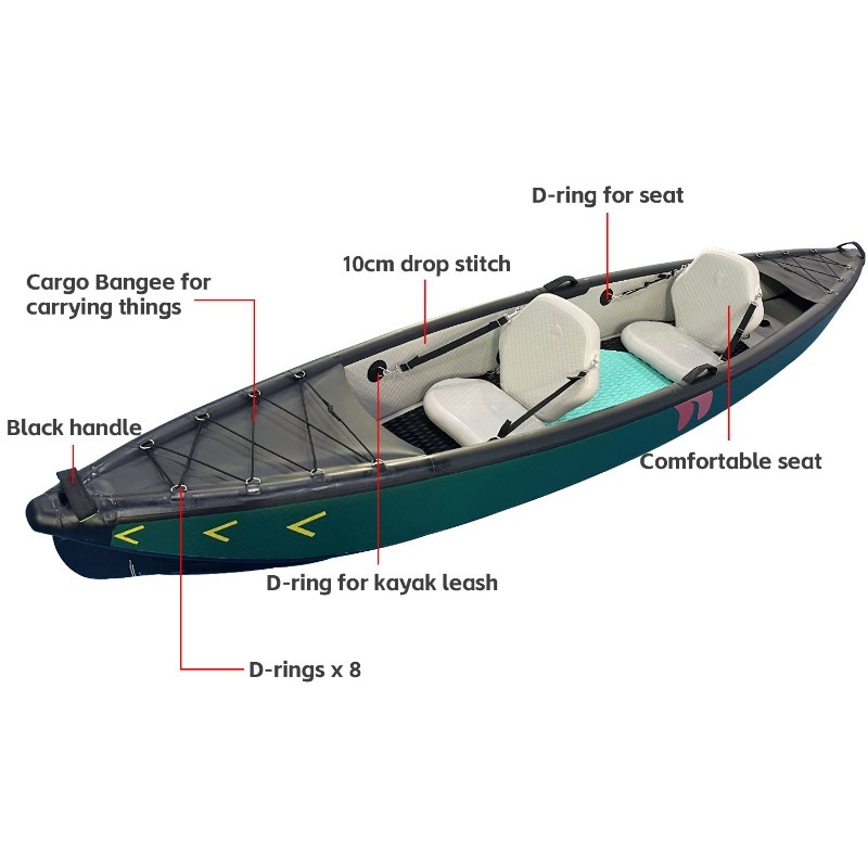 Yeni Tasarım 4.2m Taşınabilir  - Fishing Kayak Inflatable incelemesi ve fiyatı