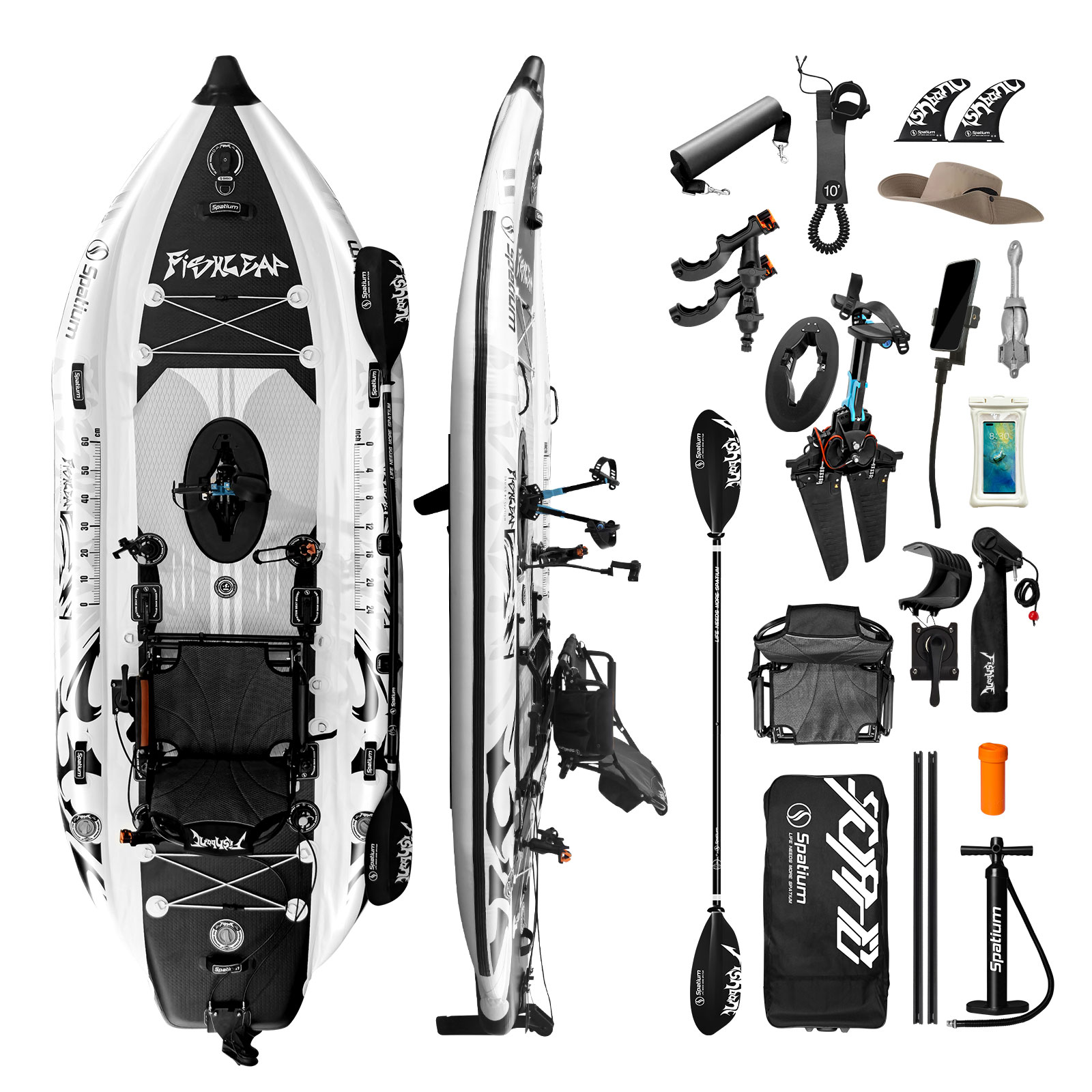 Spatium 11.5ft Motorlu Pedal T - Fishing Kayak Seat incelemesi ve fiyatı